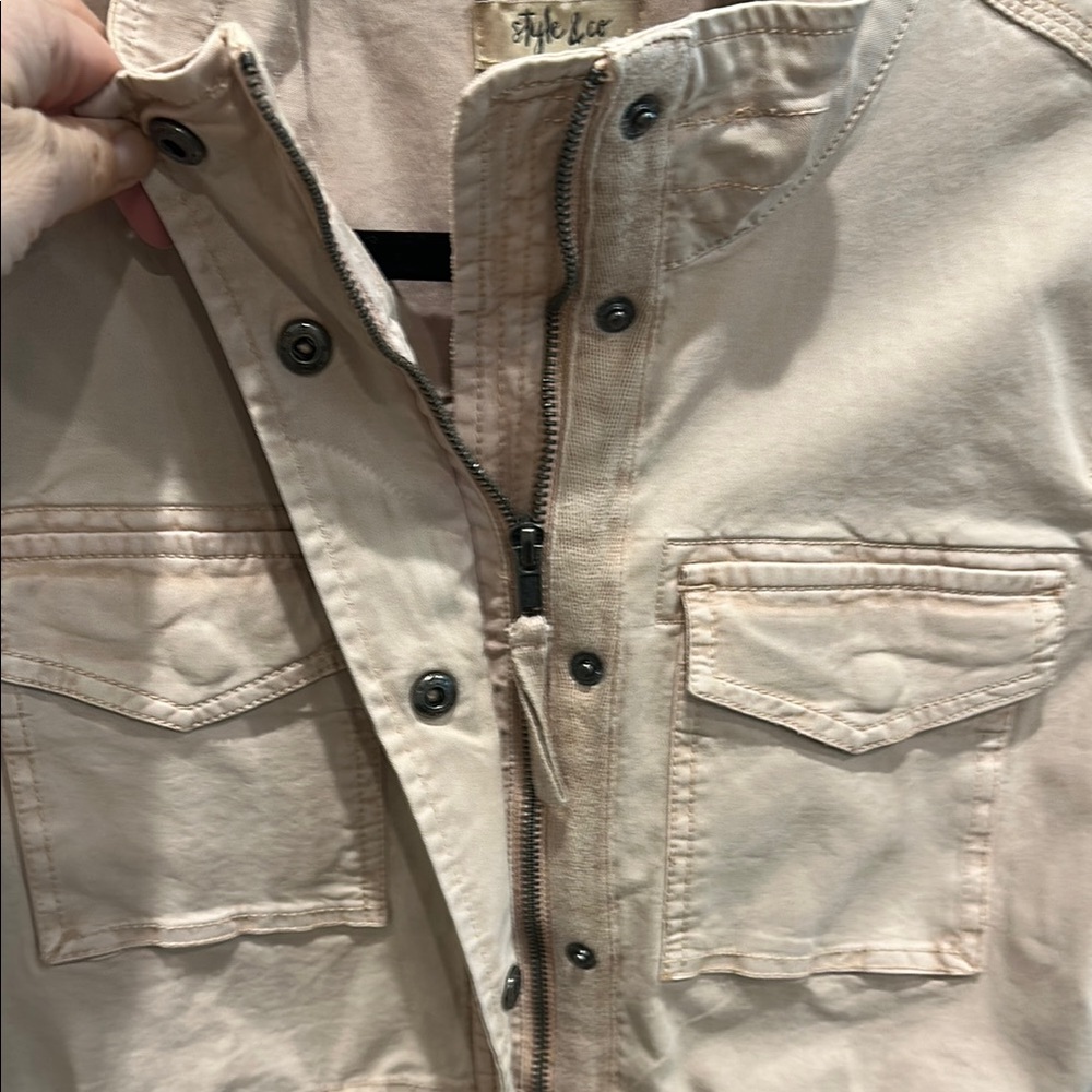 Style & Co. Blush Pink Jacket - Picture 5 of 5